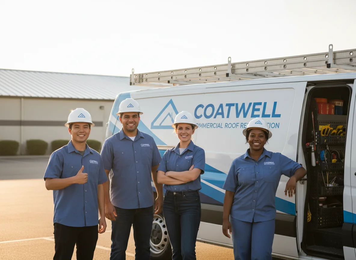 Commercial roof coating company in Wasta, SD